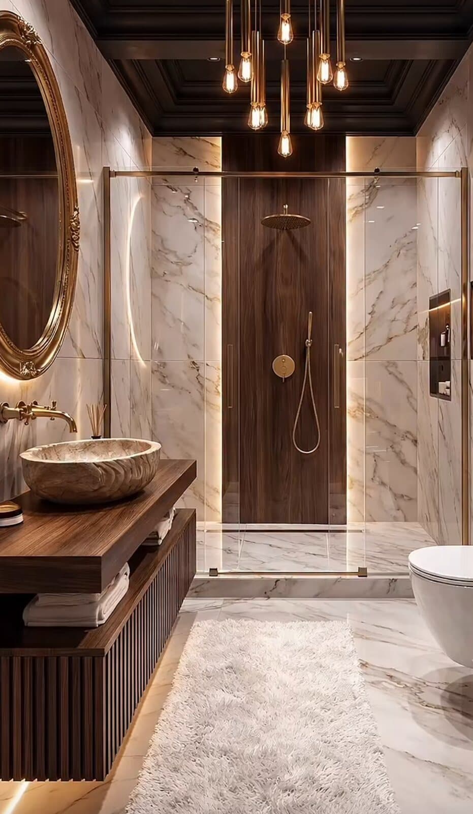 HomeMaster — luxury bathroom remodel in Orange County