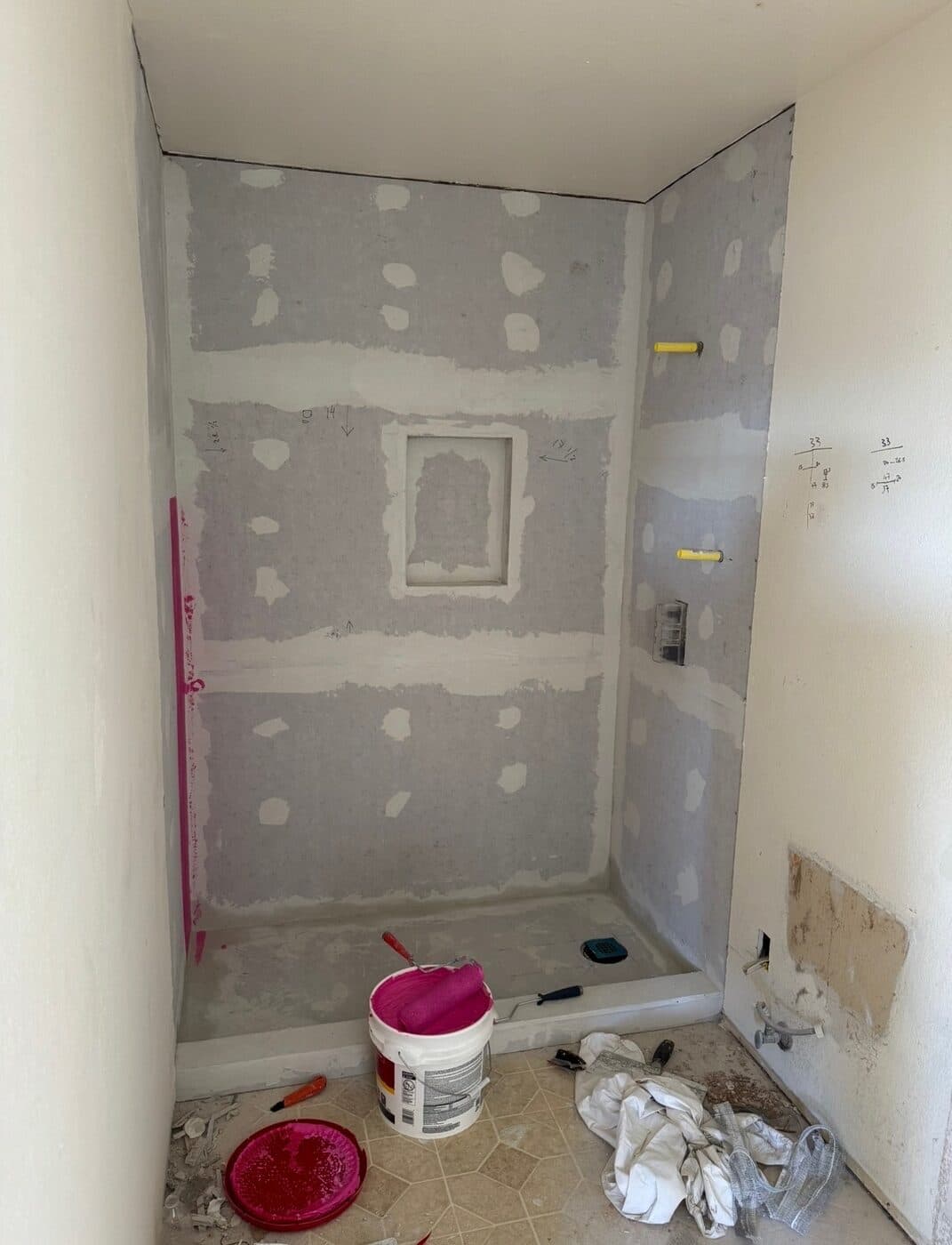 Tile Installation project completed by HomeMaster